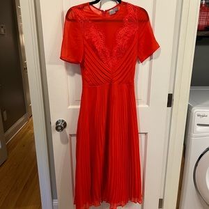 Asos red dress